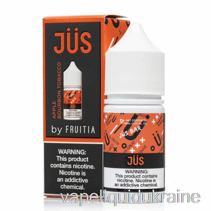 Vape Ukraine Apple Bourbon Tobacco - JUS Salts - 30mL 35mg